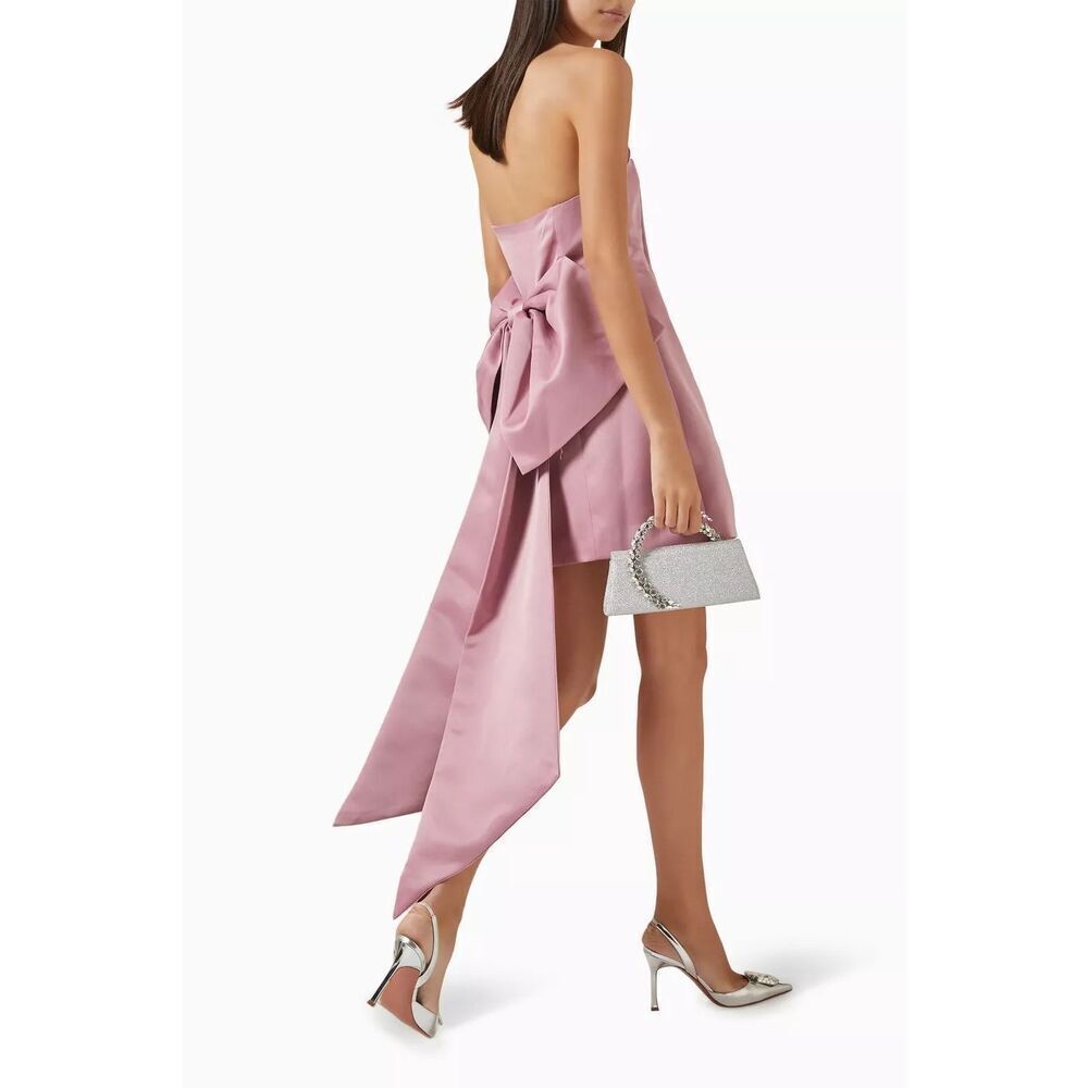 Elliatt Pink Strapless Mini Dress